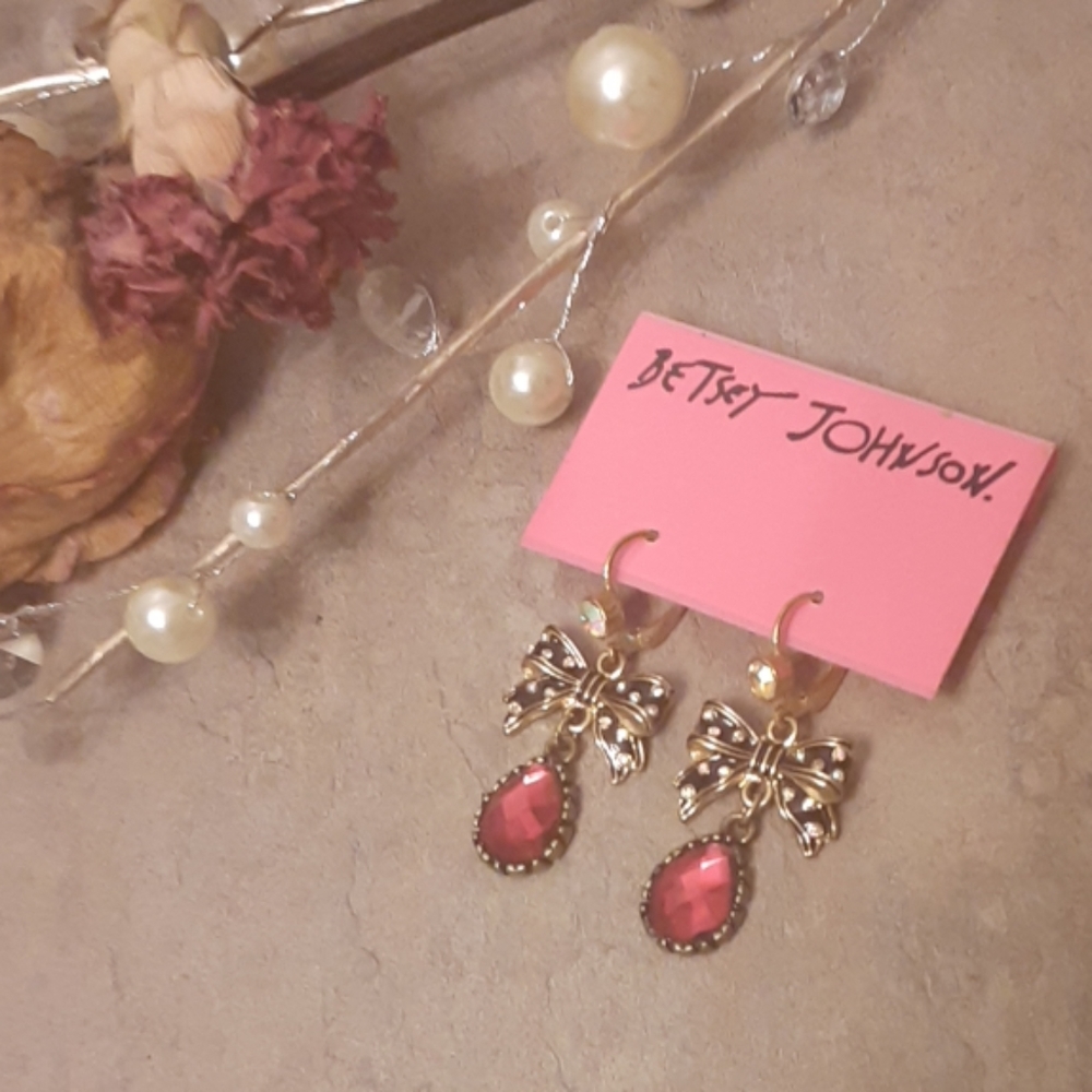 Betsey Johnson Dangle Earrings